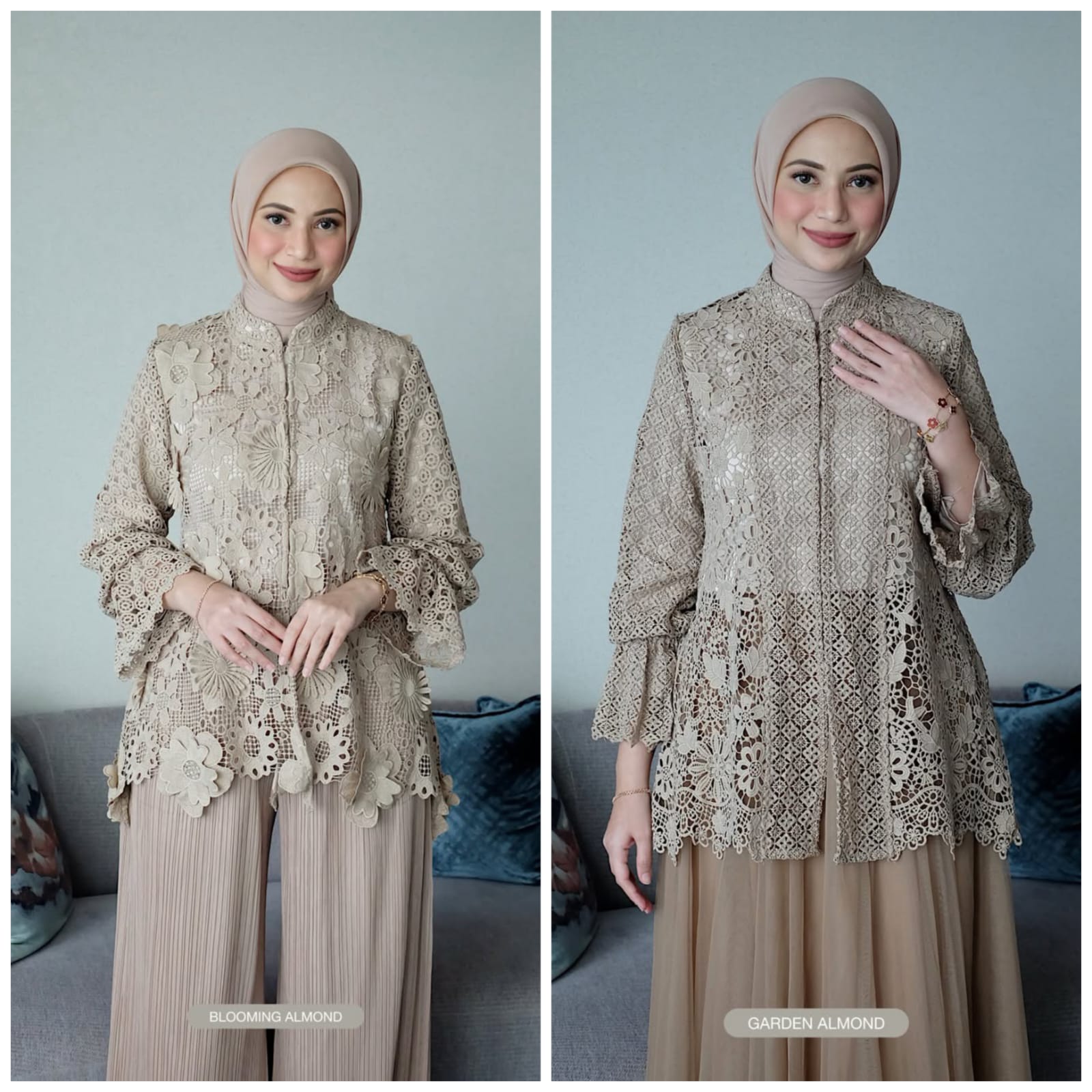 Aisha 1 set (Iner,Outer,Rok/Celana) - Gambar 5
