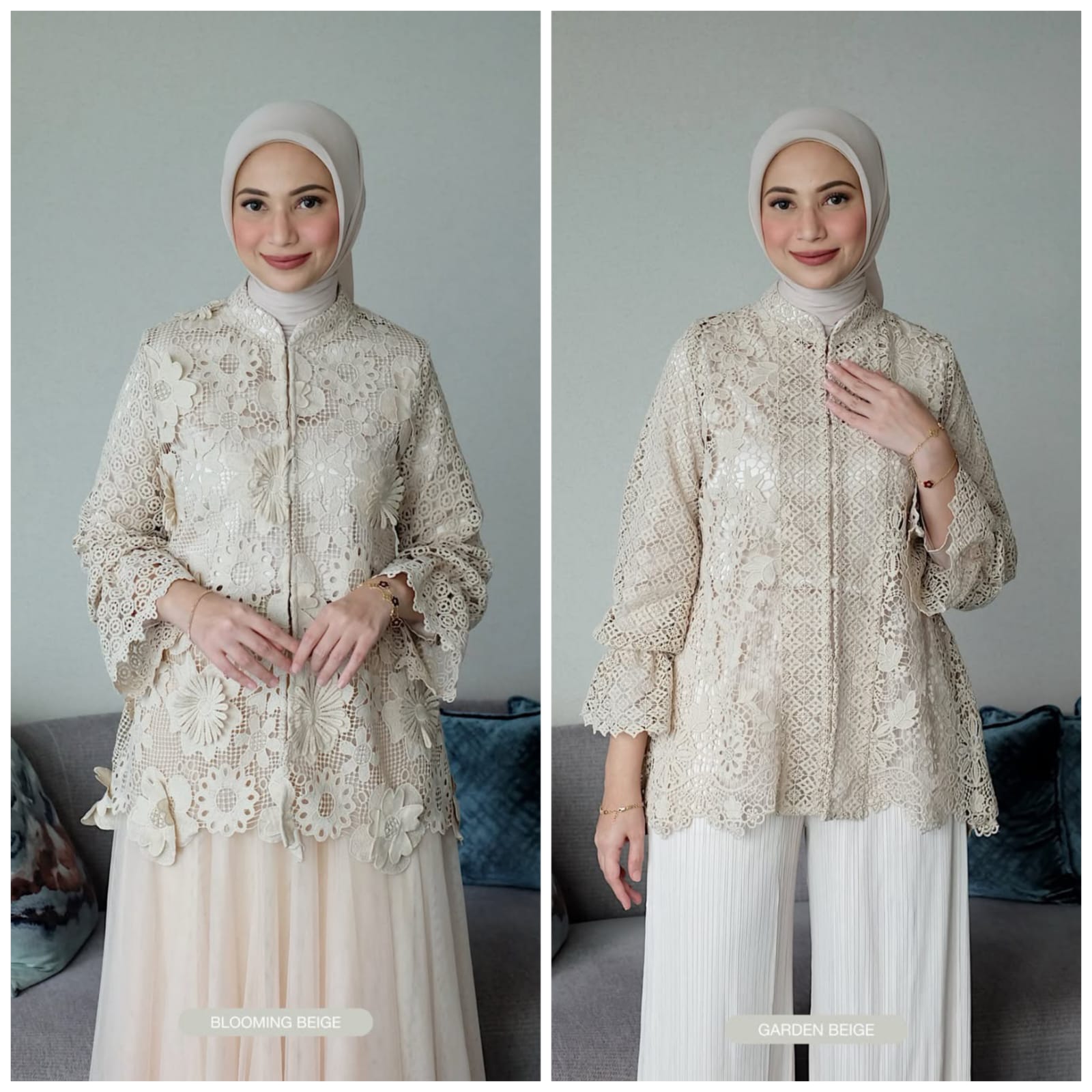 Aisha 1 set (Iner,Outer,Rok/Celana) - Gambar 6