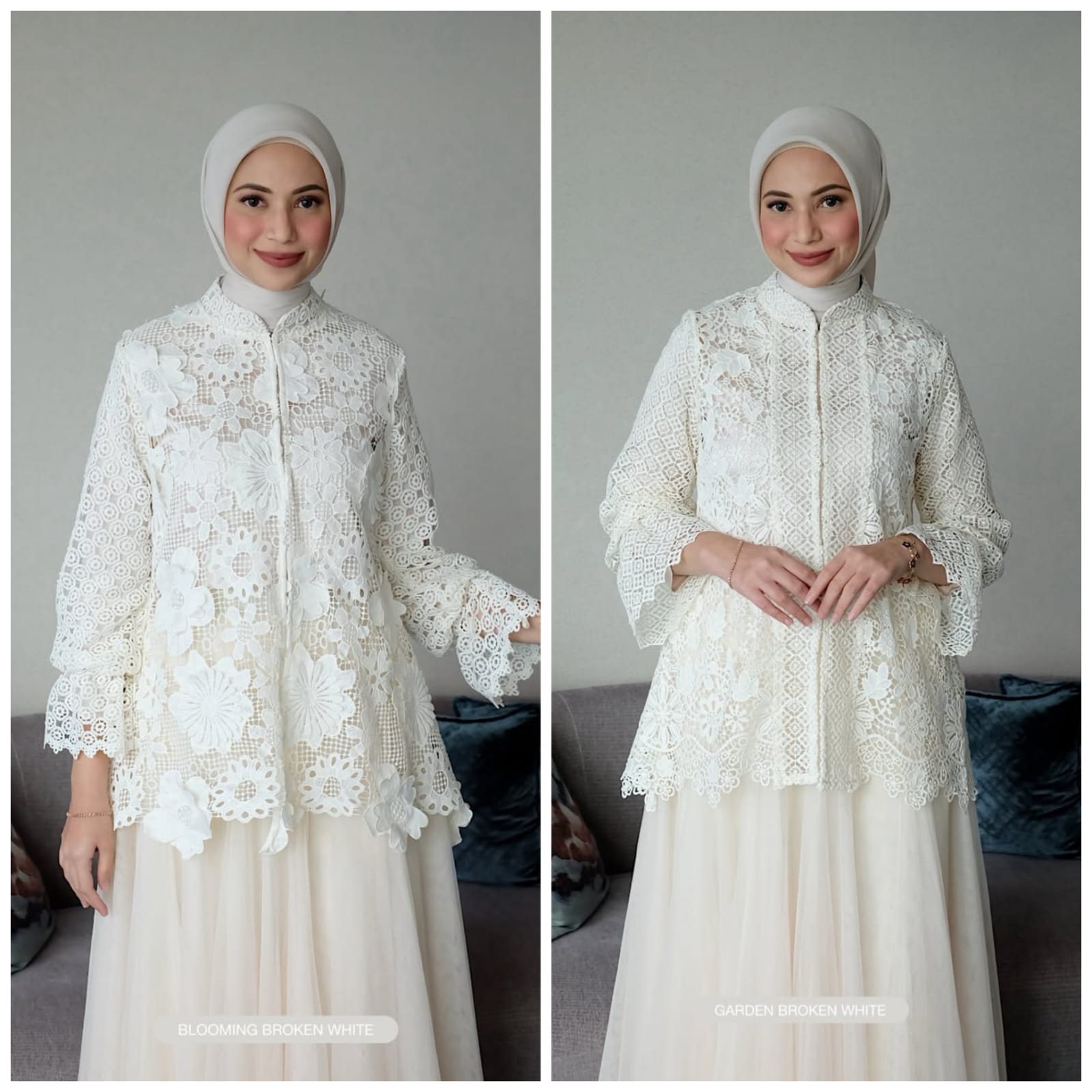 Aisha 1 set (Iner,Outer,Rok/Celana) - Gambar 7